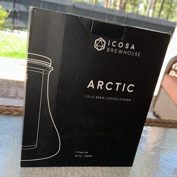 Nib Icosa brewhouse Arctic Cold Brew Coffee System -3 piece set - Picture 2 of 8